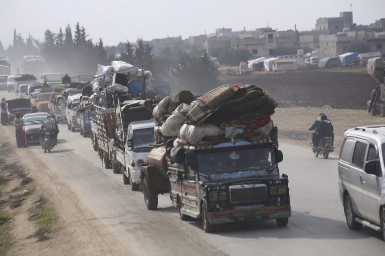 Flüchtlinge in Idlib