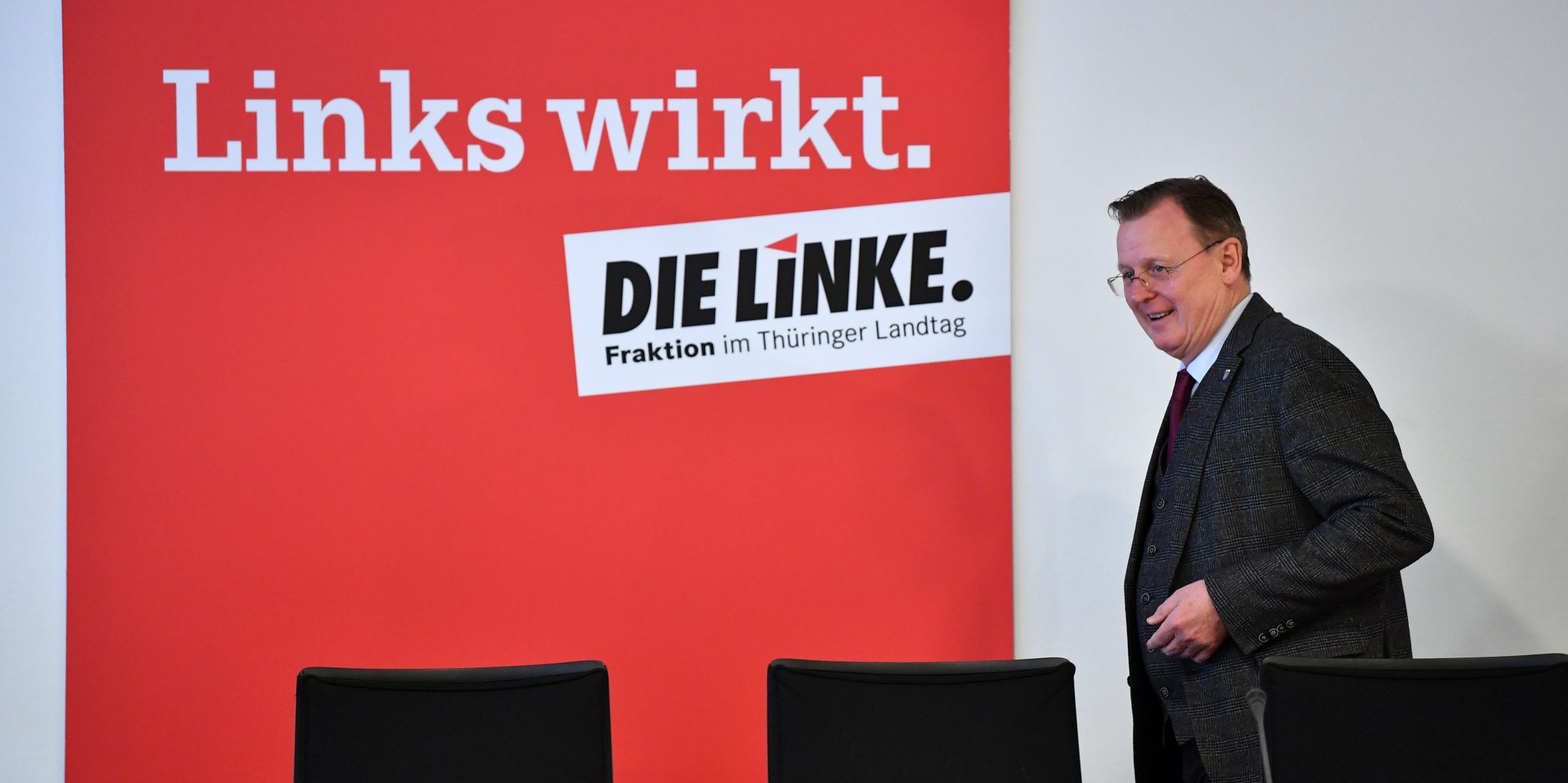 Fraktionssitzungen im Thüringer Landtag - Linke