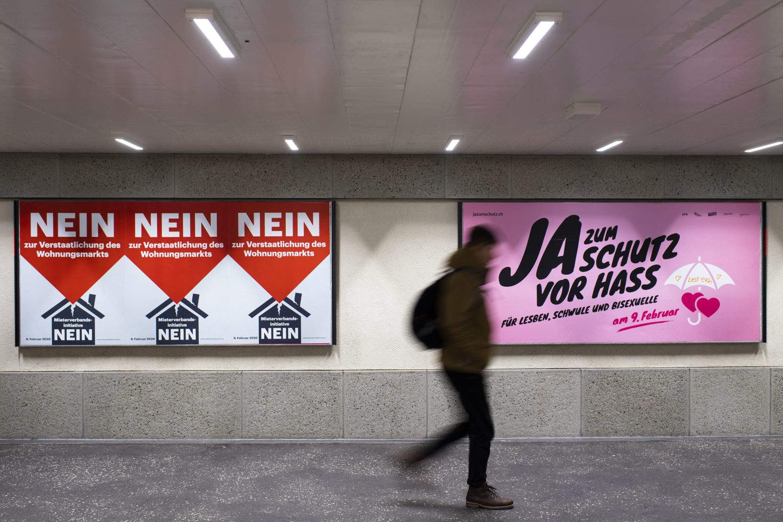 SCHWEIZ ABSTIMMUNG PLAKAT