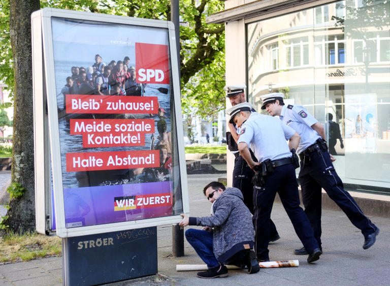 SPD-Fake-Plakat