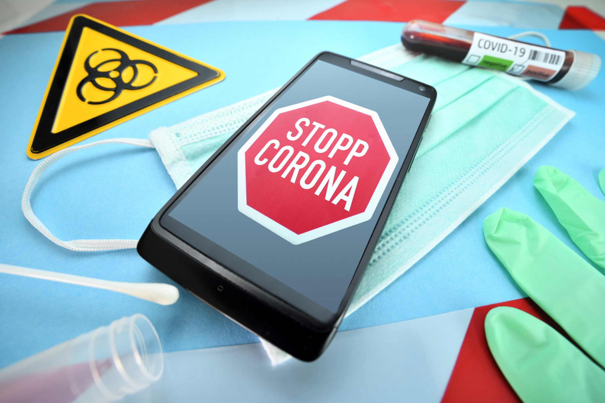 Die Corona-Warn-App wirft Fragen auf (Symbolbild) Foto: picture alliance/Bildagentur-online
