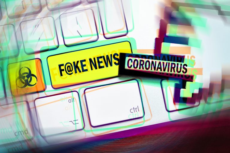Laut der Studie stieg die Sorge vor der Verbreitung von Fake News während der Corona-Krise (Symbolbild) Foto: picture alliance/Bildagentur-online