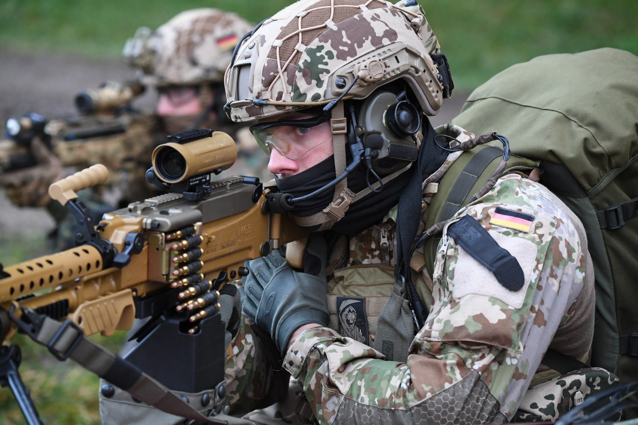 Soldaten des Kommando Spezialkräfte während einer Übung (Archivbild) Foto: picture alliance/Carsten Rehder/dpa