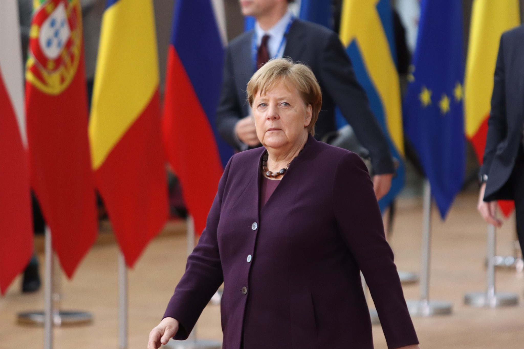Bundeskanzlerin Angela Merkel (CDU) auf EU-Gipfel (Archivbild) Foto: picture alliance / NurPhoto