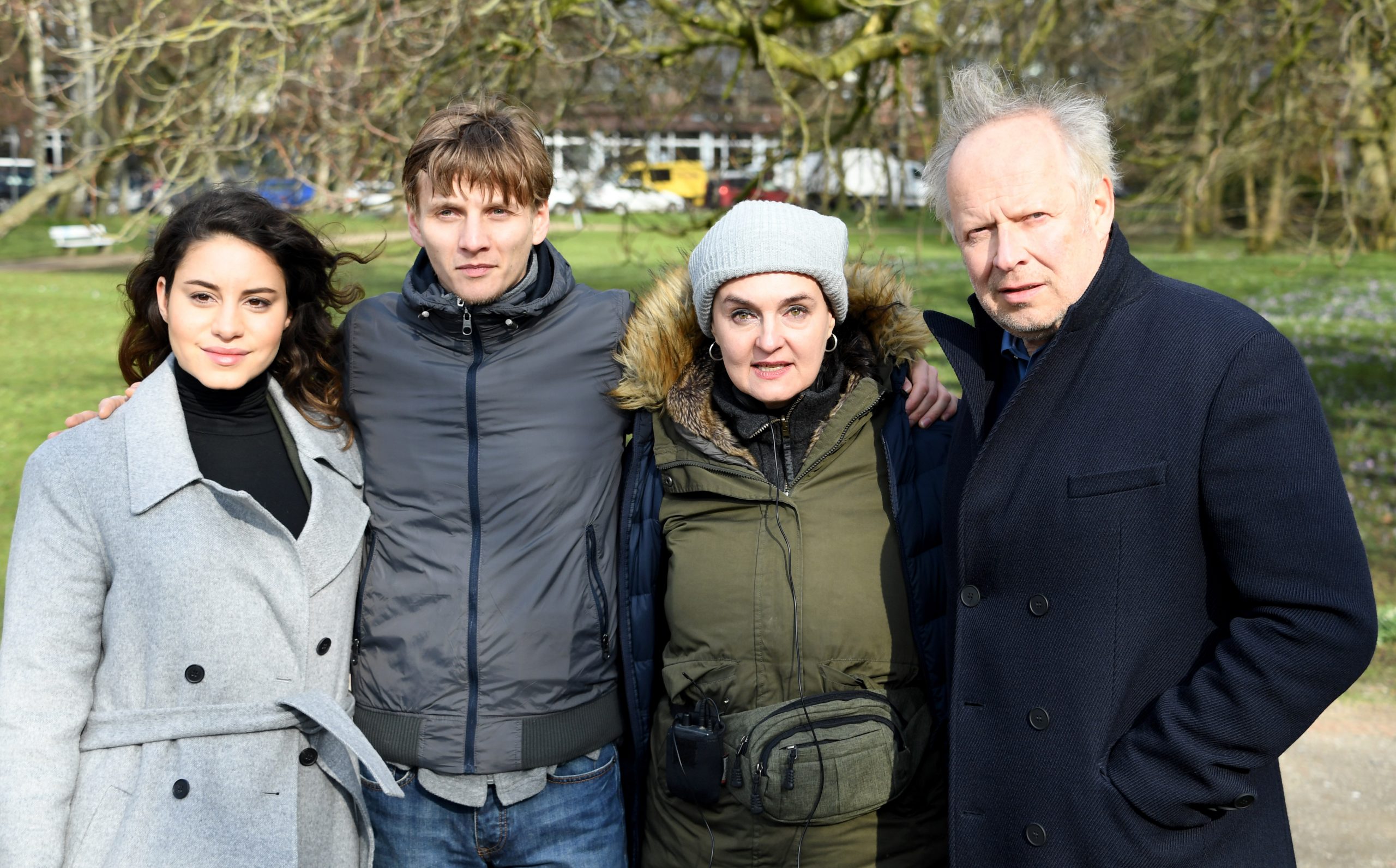 Auch der ARD-Tatort aus Kiel mit Axel Milberg (r.) wird von der Filmförderung Hamburg Schleswig-Holstein unterstützt Foto: picture alliance/Carsten Rehder/dpa