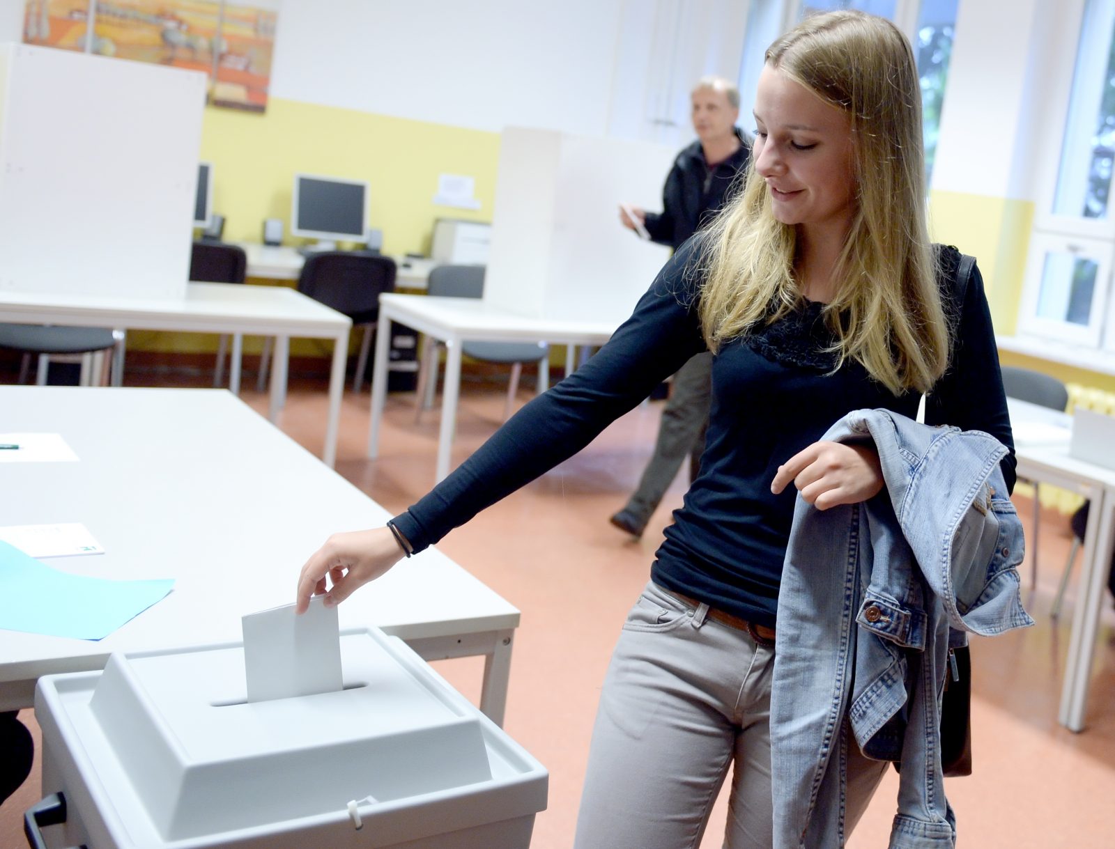 17jährige Erstwählerin in Brandenburg