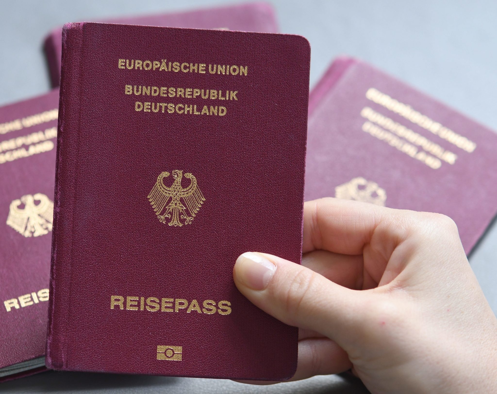 Ein deutscher Paß erlaubt die visafreie Einreise in 189 Länder (Symbolbild) Foto: picture alliance