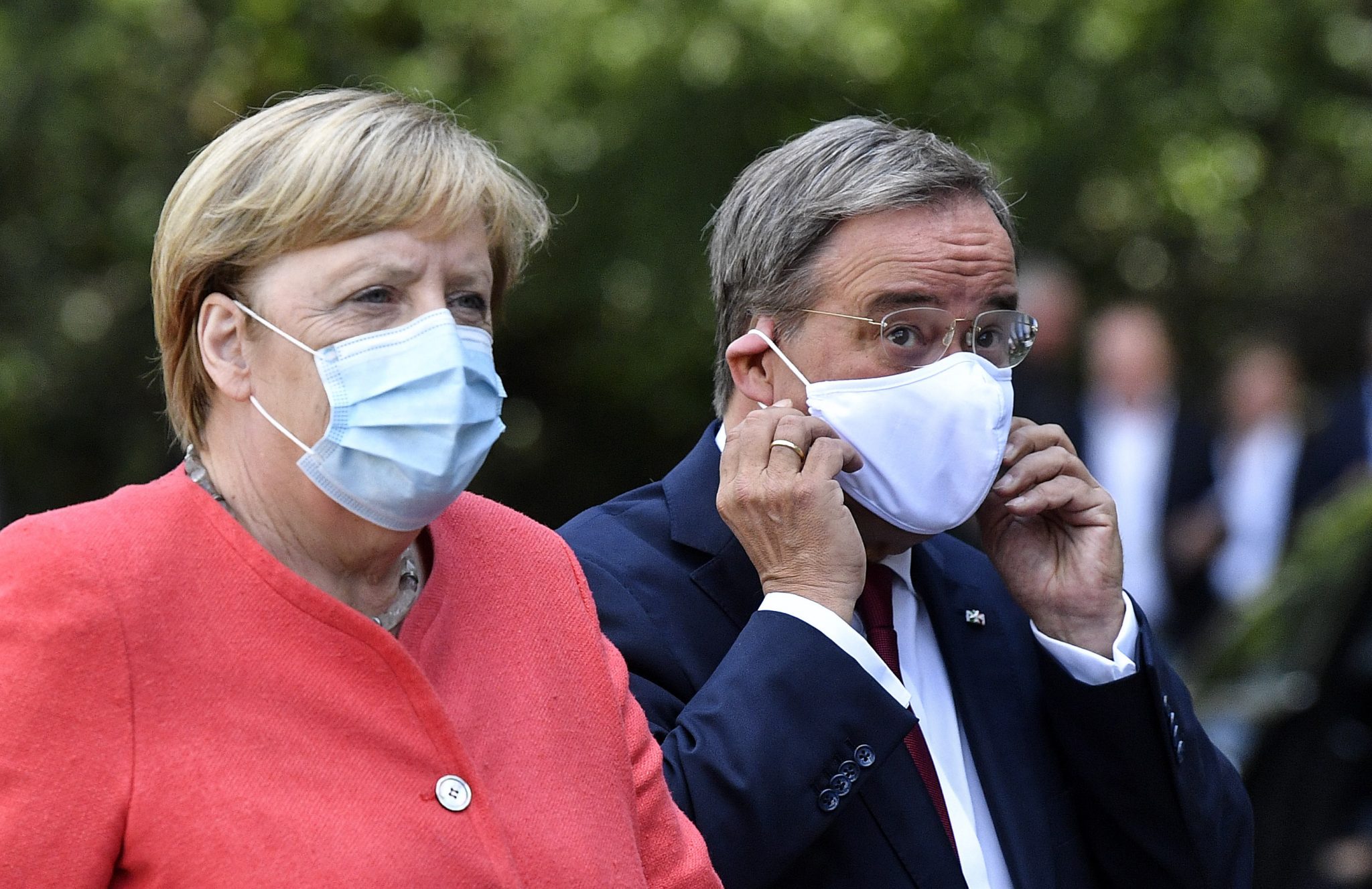 Angela Merkel und Armin Laschet (beide CDU)