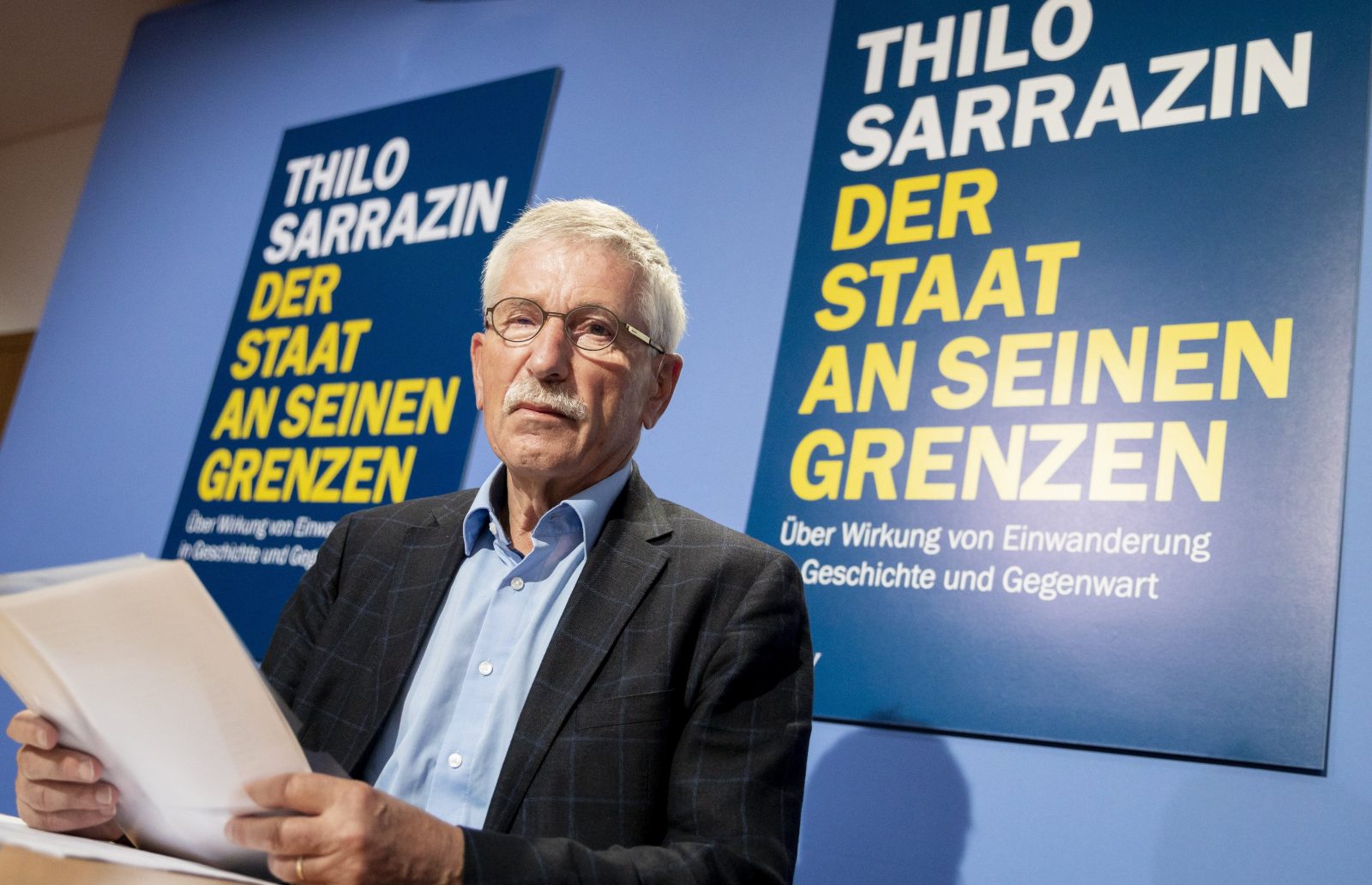 Thilo Sarrazin stellt neues Buch vor