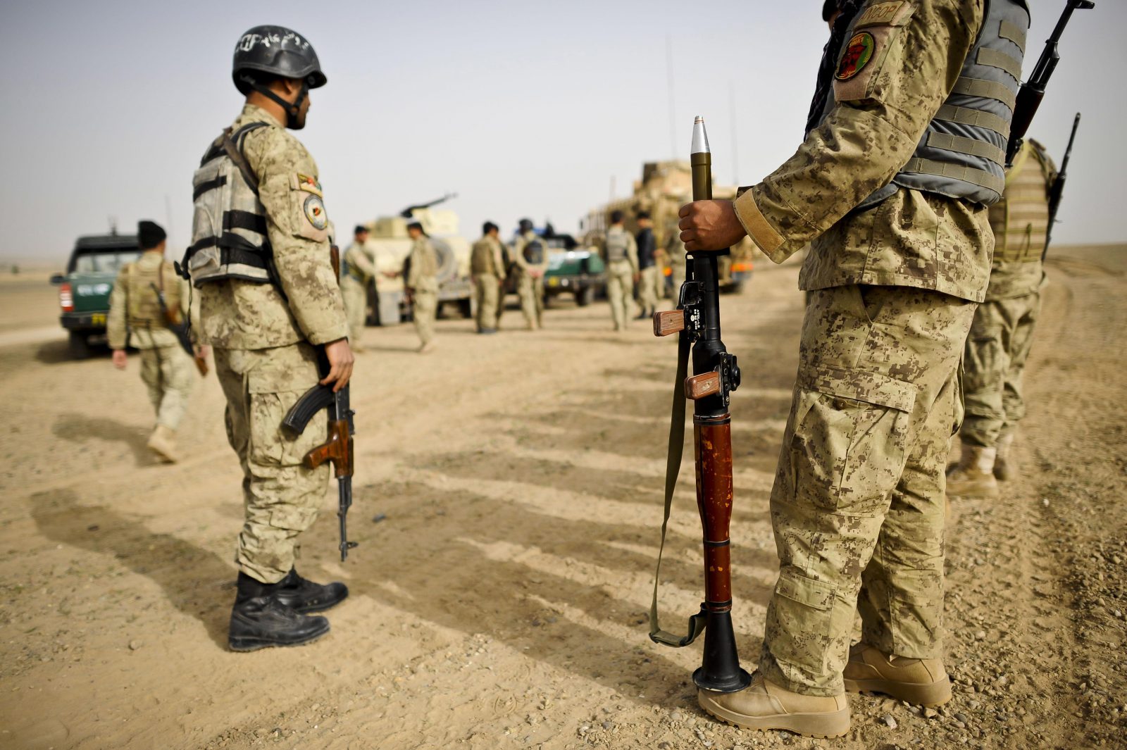 Afghanische Sicherheitskräfte: Ein Ex-KSK-Soldat prangert die Zustände bei den Verbündeten an (Archivbild) Foto: picture alliance / empics