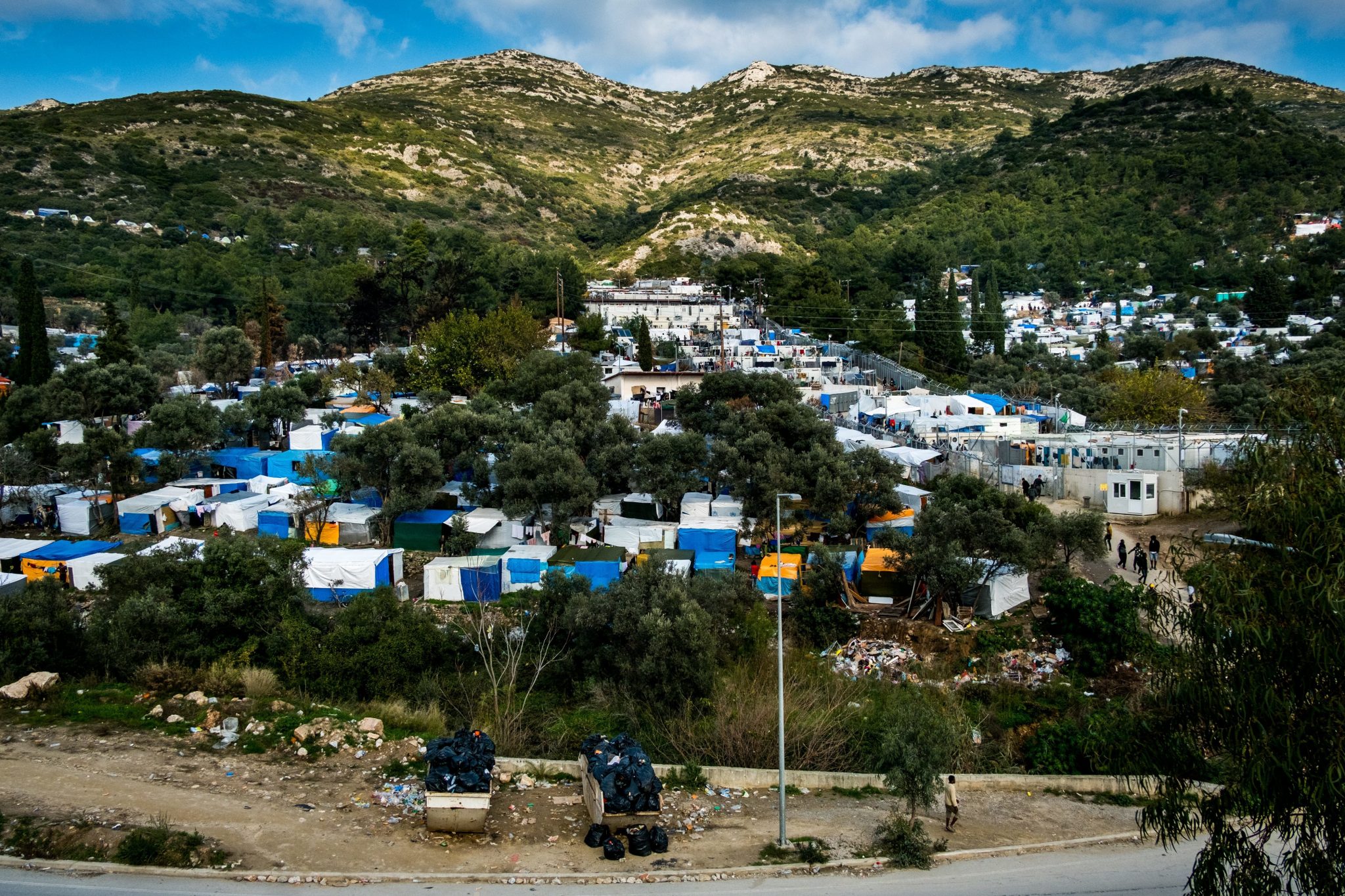 Asylcamp Vathy auf Samos