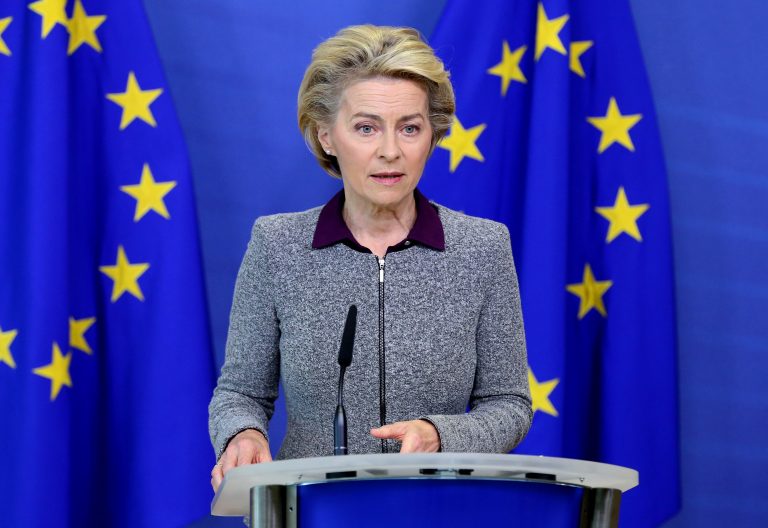 EU-Kommissionspräsidentin Ursula von der Leyen (CDU).