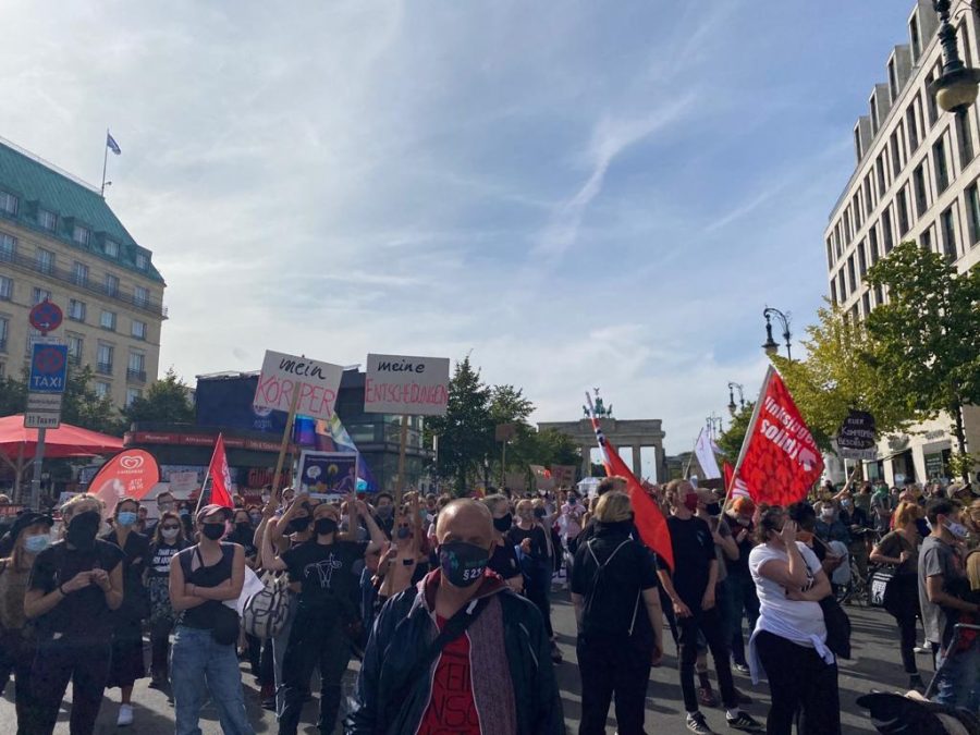 Linksradikale versuchten, den "Marsch für das Leben" zu stören Foto: JF 