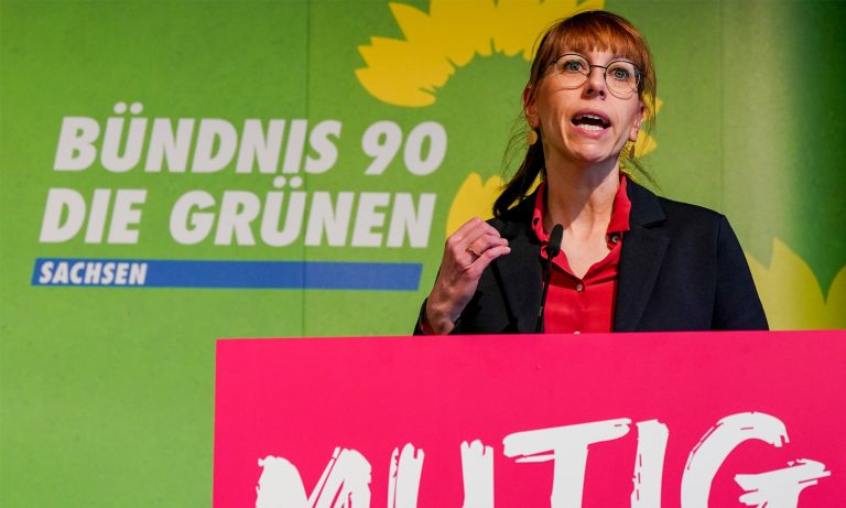 Die Freien Wähler werfen Sachsens Justizministerin Katja Meier (Grüne) Ämterpatronage vor Foto: picture alliance/Peter Endig/dpa-Zentralbild/dpa