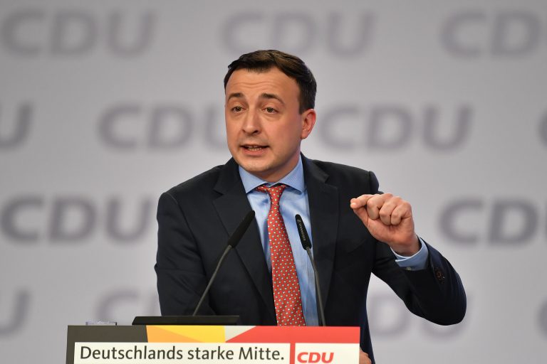 CDU-Generalsekretär Paul Ziemiak: Kritisiert Grüne