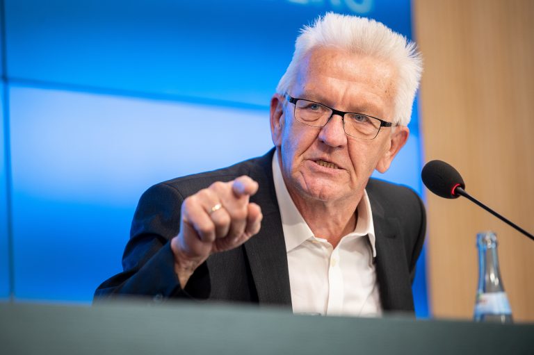 Baden-Württembergs Ministerpräsident Winfried Kretschmann (Grüne)