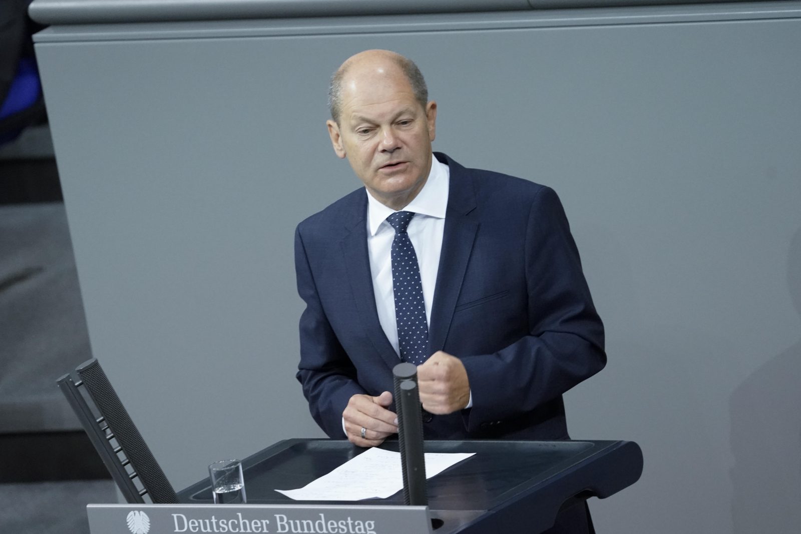 Vize-Kanzler Olaf Scholz (SPD) will die Sicherheitsbehörden auf Rassismus überprüfen lassen Foto: picture alliance