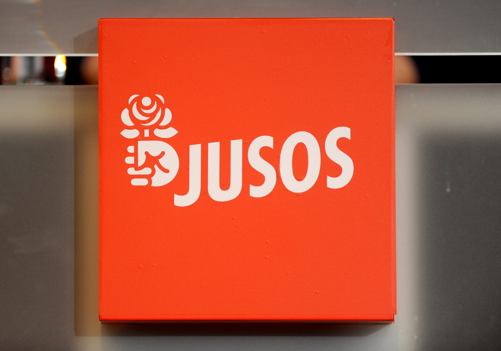 Das Logo der SPD-Nachwuchsorganisation Jusos: Solidarität mit Fatah Jugend sorgt für Kritik Foto: (c) dpa