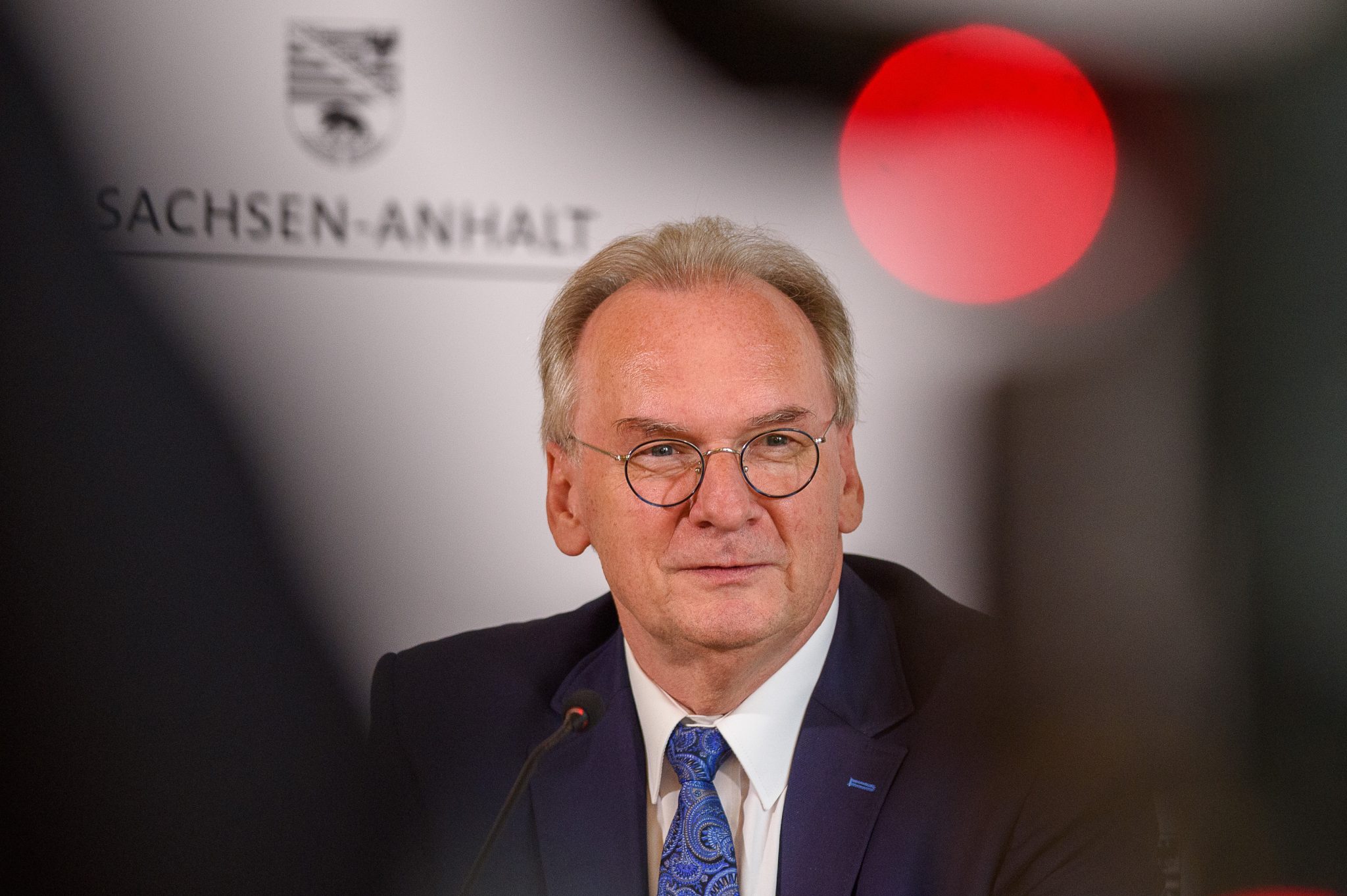 Sachsen-Anhalts Ministerpräsident Reiner Haseloff (CDU) in Magdeburg: Fauler Kompromiß