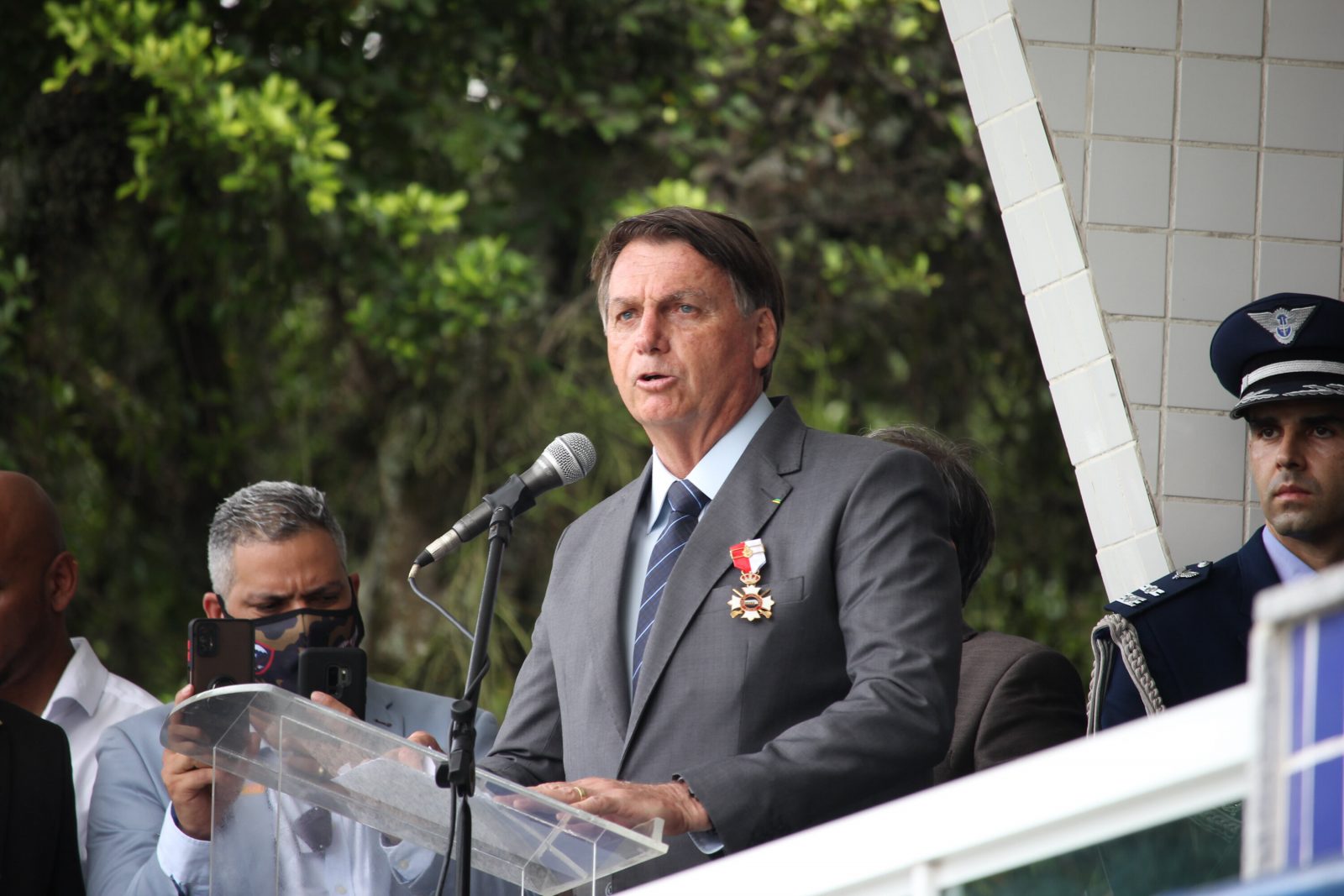 Brasiliens Präsident Jair Messias Bolsonaro muss derzeit keine politische Konkurrenz fürchten Foto: picture alliance / ZUMAPRESS.com | Fausto Maia