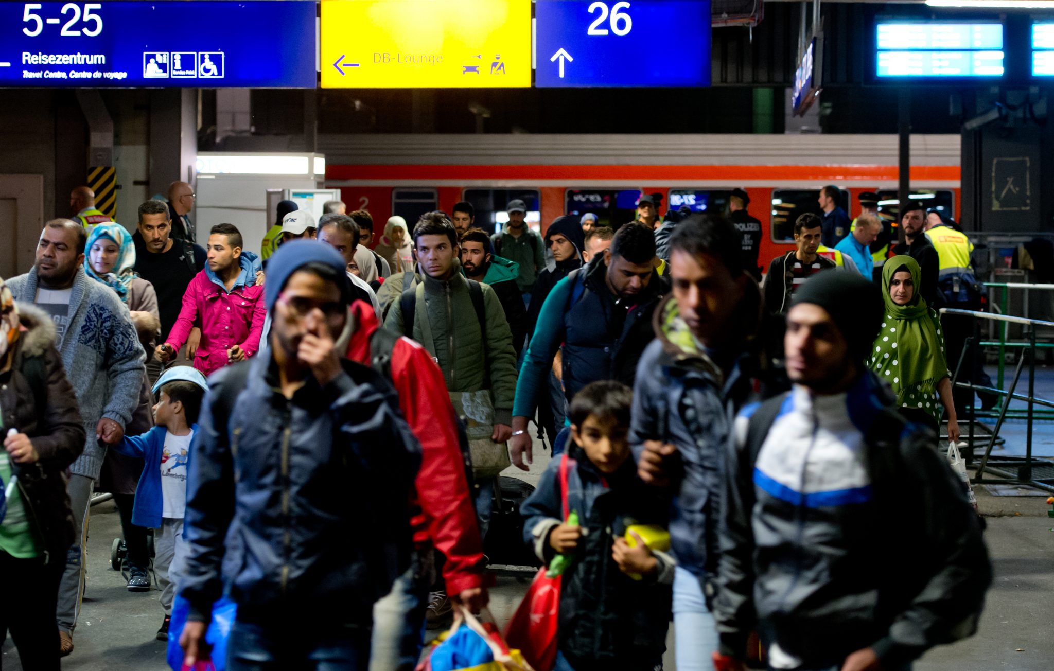 Flüchtlinge am Münchner Hauptbahnhof: Die meisten Asylbewerber stammten 2019 aus Syrien, dem Irak und dem Iran
