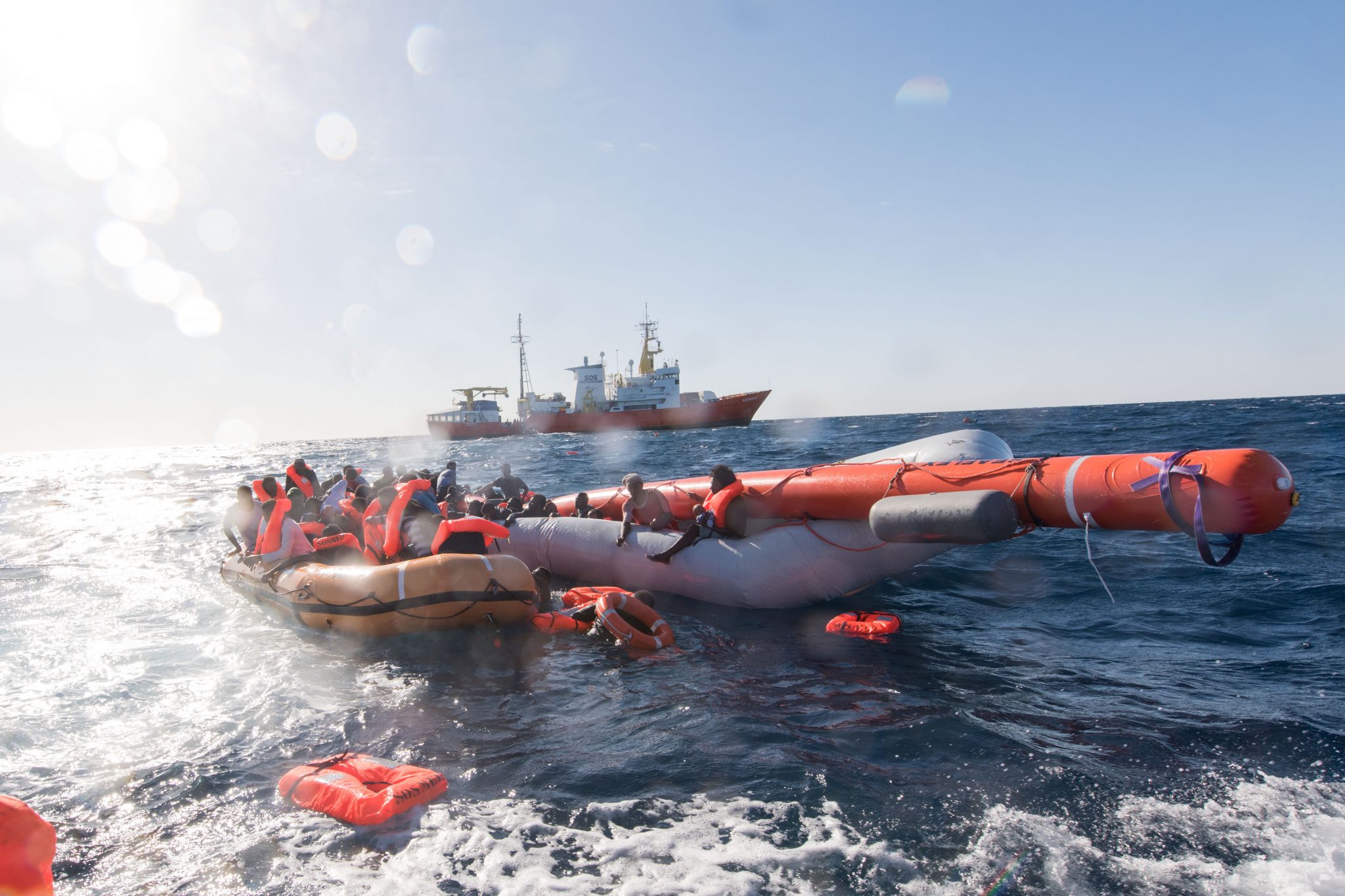 Private Migrantenhilfe im Mittelmeer