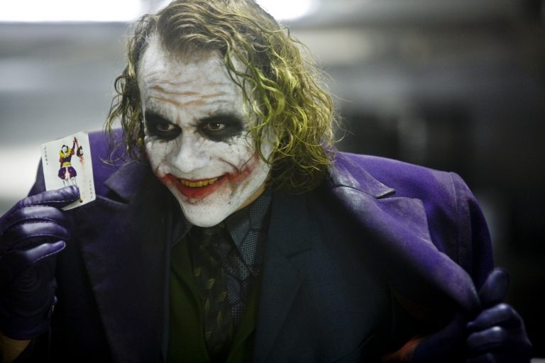 Heath Ledger als der Joker