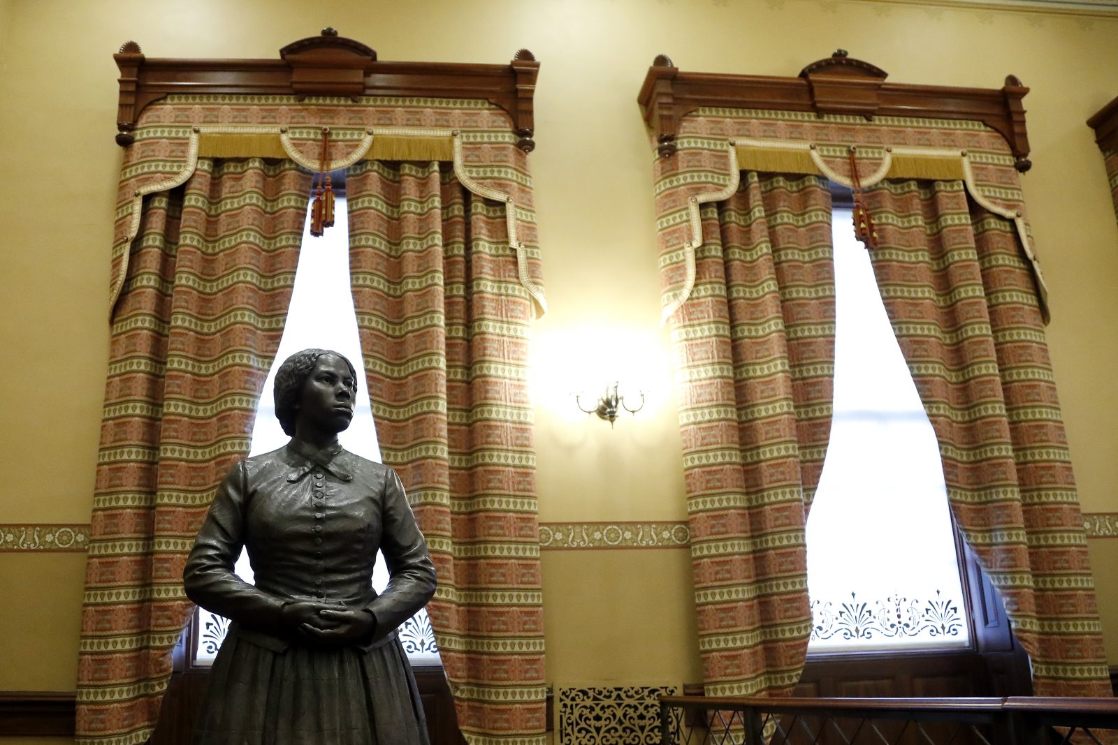Statue der Sklaverei-Gegnerin Harriet Tubman Foto: picture alliance / ASSOCIATED PRESS | Julio Cortez