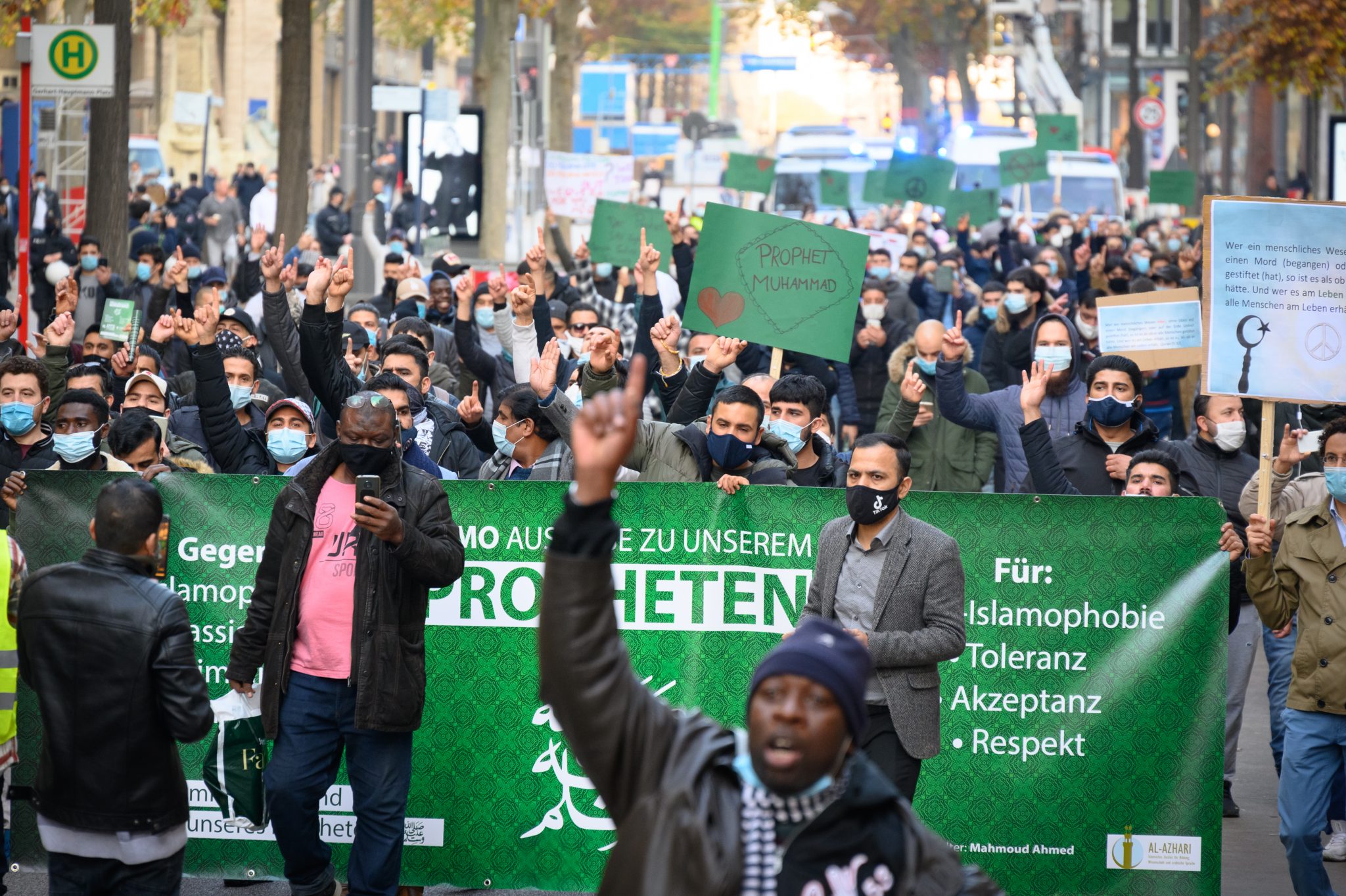 Islamisten demonstrieren in Hamburg: Islamistische Gefahr weiterhin hoch