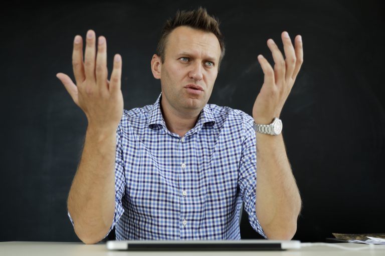 Der russische Oppositionspolitiker Alexej Nawalny überlebte im August einen Giftanschlag