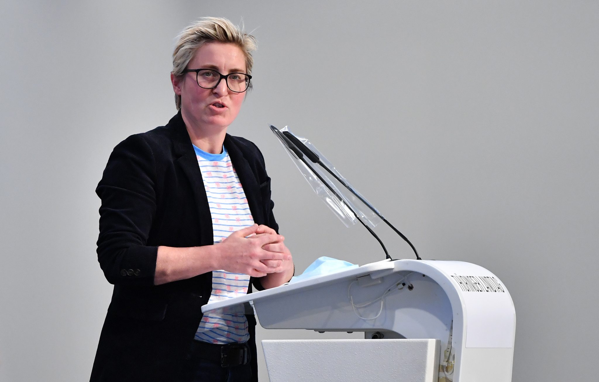 Die Chefin der Thüringer Linkspartei, Susanne Hennig-Wellsow, will ihre Partei in eine rot-rot-grüne Koalition führen Foto: picture alliance/dpa/dpa-Zentralbild | Martin Schutt