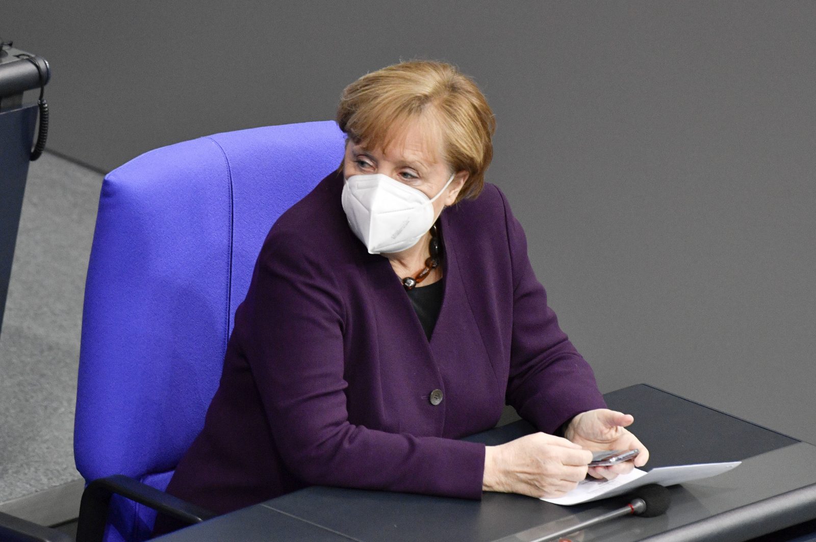 Der parteiinterne Aufstand gegen Bundeskanzlerin Angela Merkel (CDU) bleibt auch in Magdeburg aus Foto: picture alliance / Geisler-Fotopress | Frederic Kern/Geisler-Fotopress