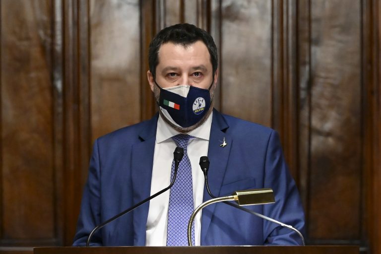 Lega-Chef Matteo Salvini: Der italienische Politiker scheint eine Wende im Regierungsstreit zu vollziehen