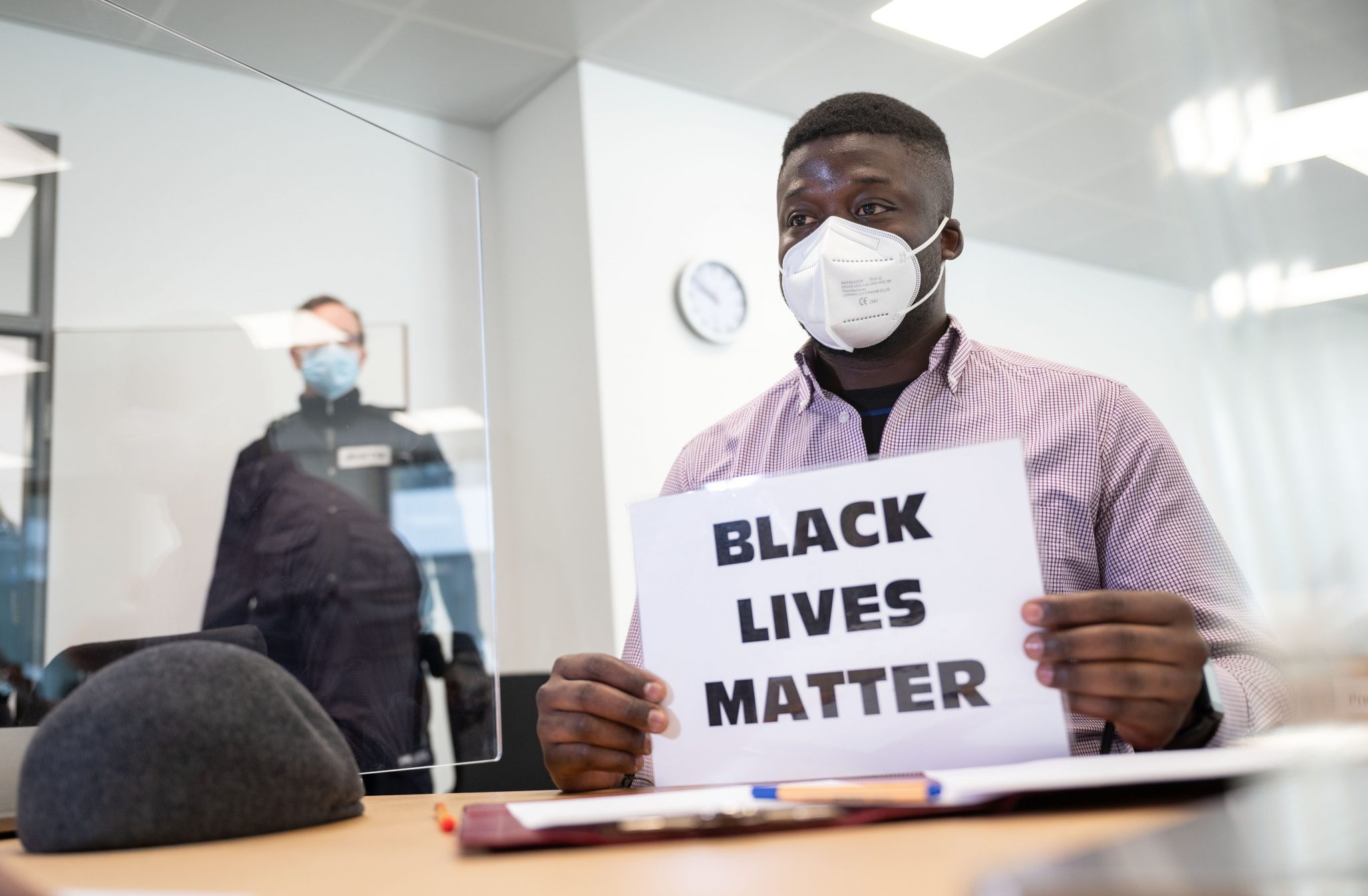 Kameruner vor Gericht: „Black Lives Matter“