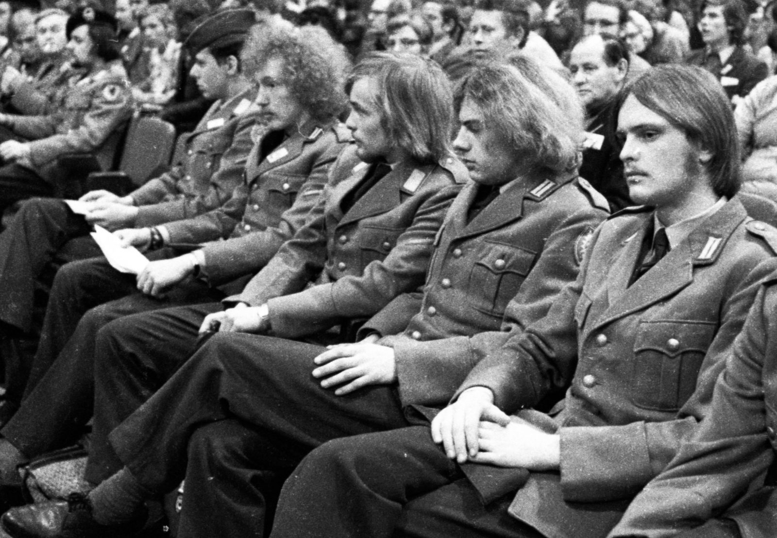 Durch den Haarerlaß hielten 1971 Langhaarfrisuren bei der Bundeswehr Einzug Foto: picture alliance / Klaus Rose | Klaus Rose