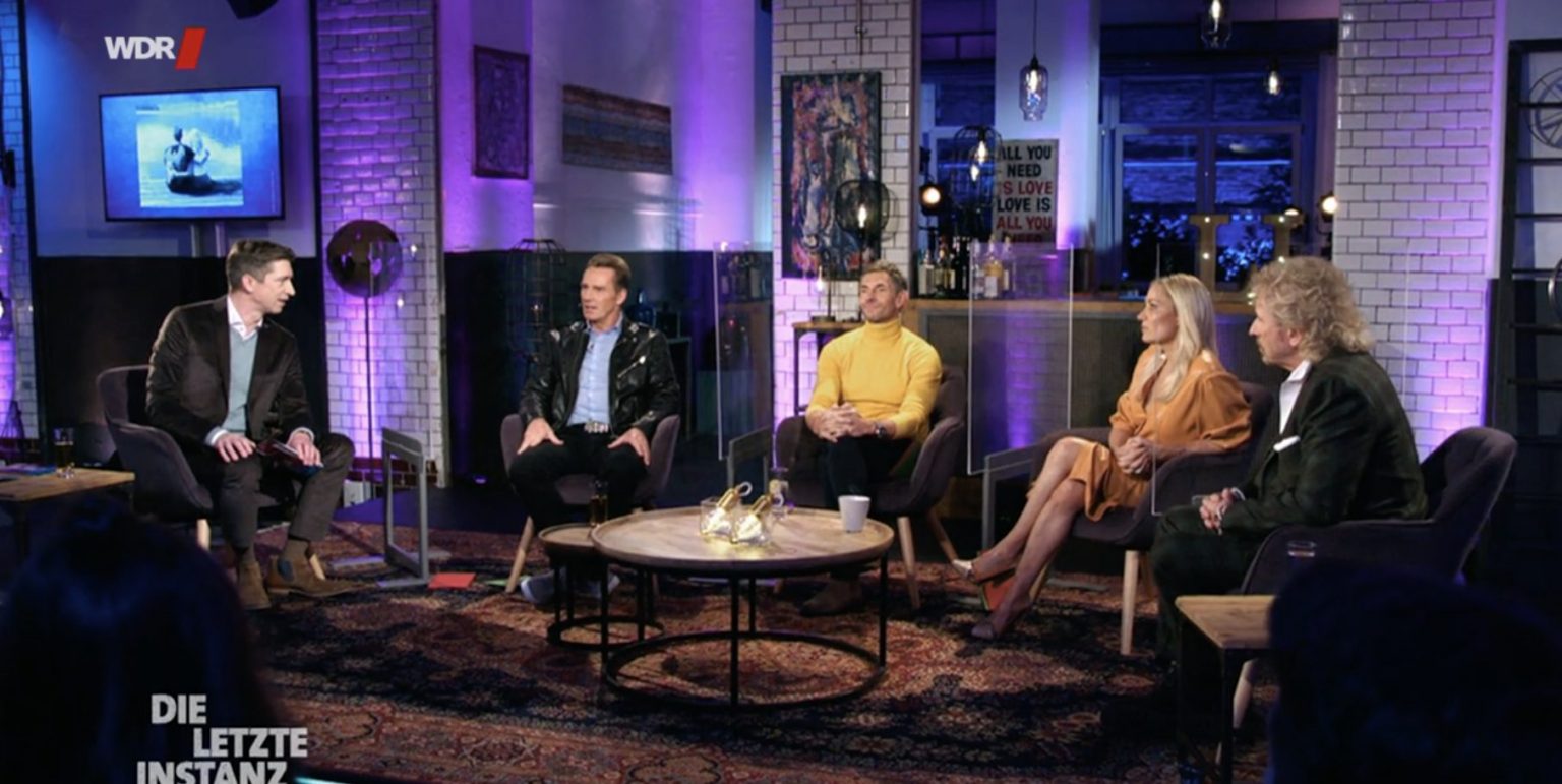 Die Runde der WDR-Sendung "Die letzte Instanz" vom 29. Januar Foto: Screenshot/ARD