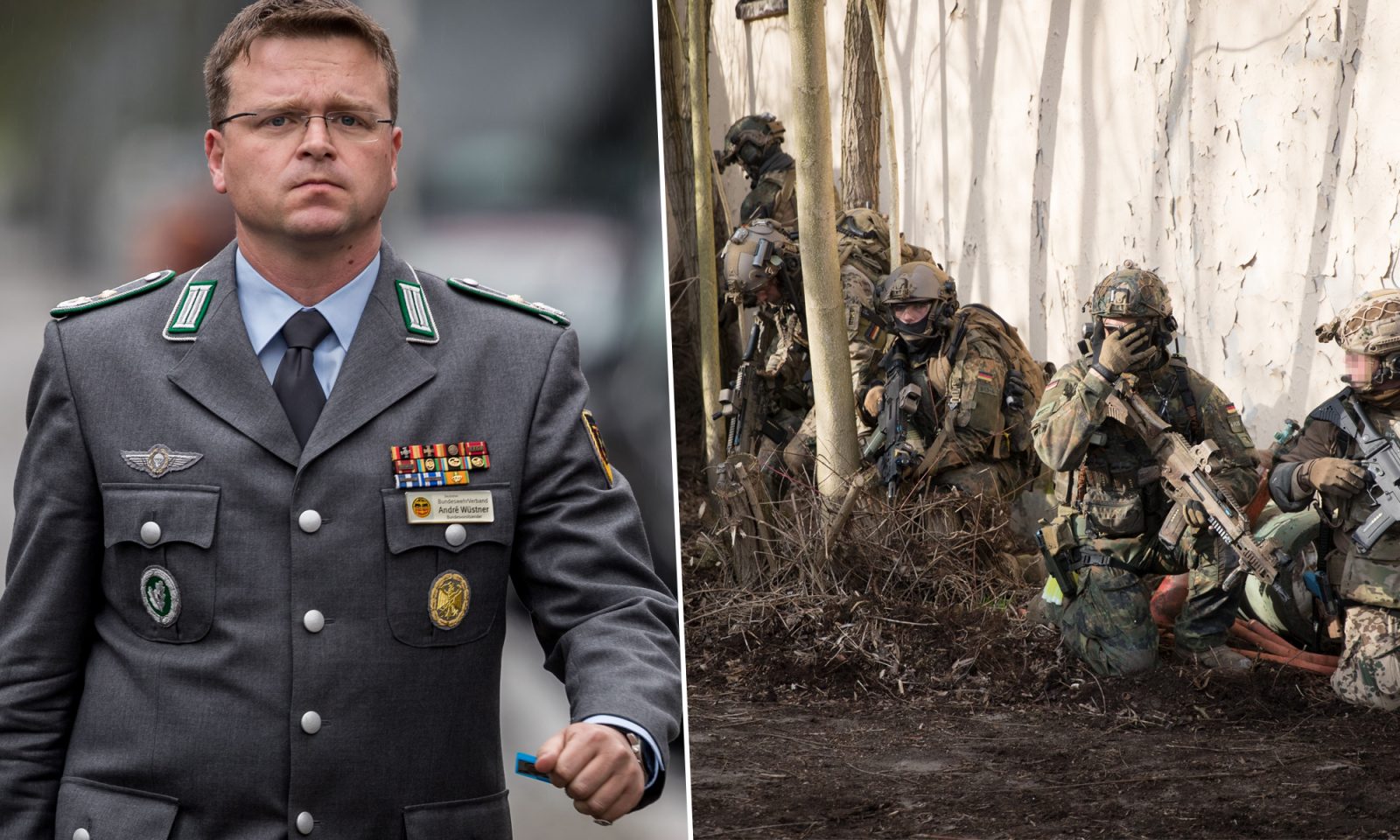 Bundeswehrverbandschef André Wüstner: Kreitmayr sei ein „äußert integren, pflichtbewußten Offizier“