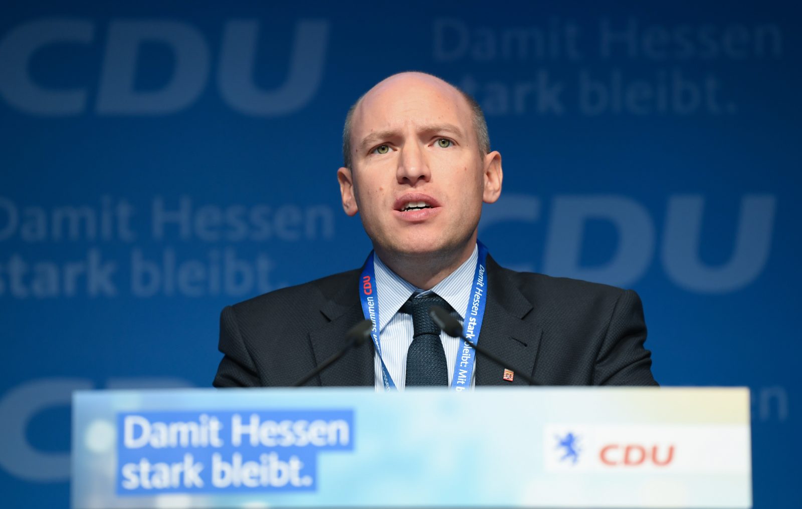 CDU-Generalsekretär Manfred Pentz: Gratulierte linksradikaler Politikerin