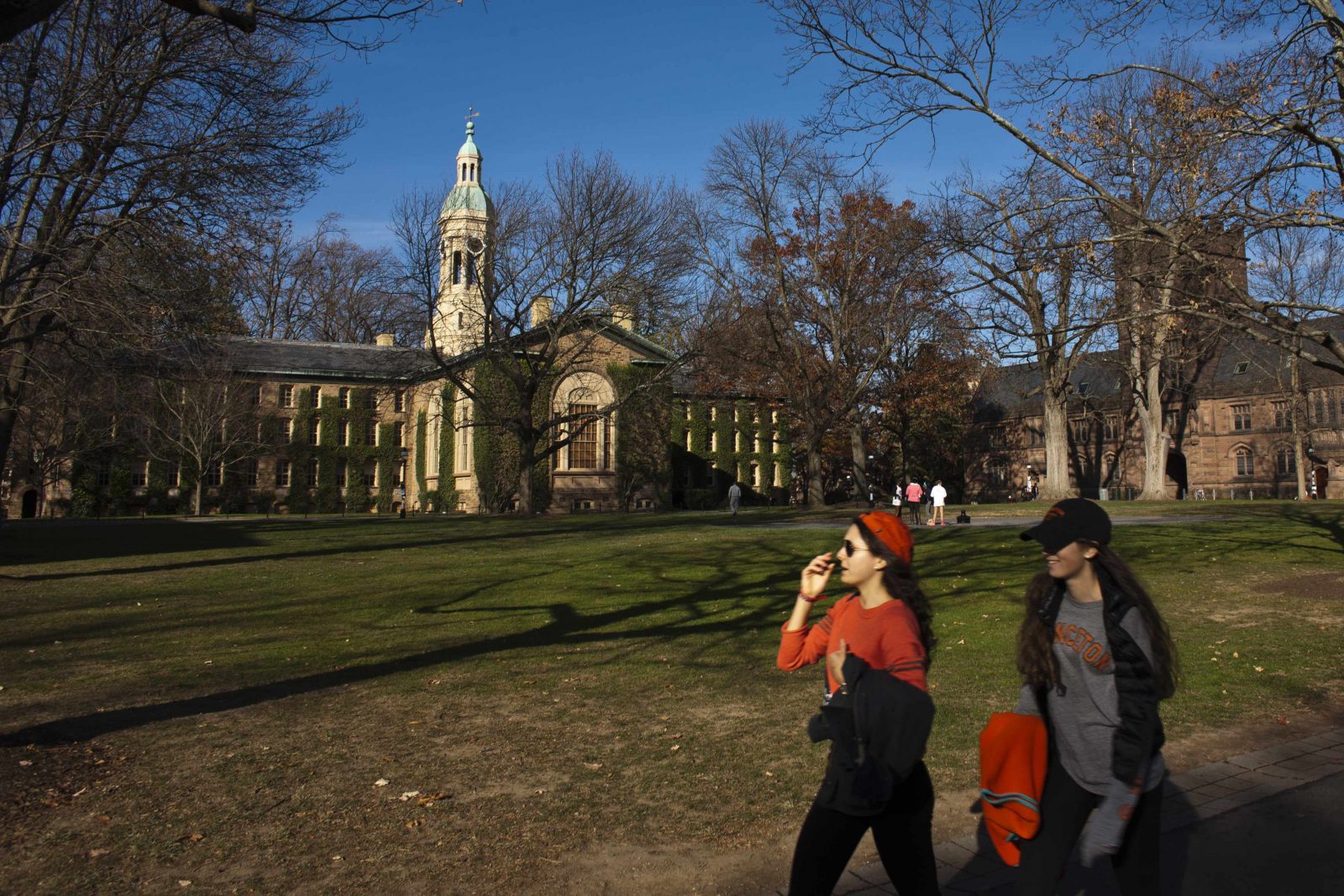 Studenten auf dem Gelände der Princeton-University