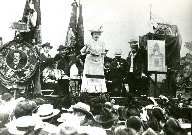 Die Mitgründerin der Kommunistischen Partei, Rosa Luxemburg, propagierte die gewaltsame Errichtung der Diktatur Foto: picture alliance / Photo12/Ann Ronan Picture Librar | -
