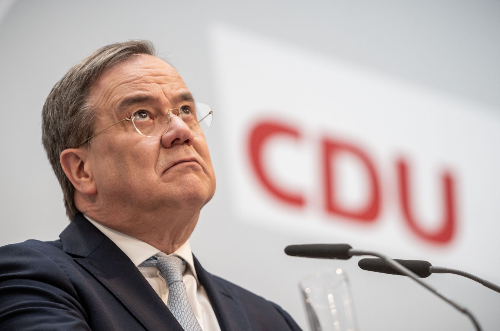 CDU-Chef Armin Laschet und seine Partei hatten bei den Landtagswahlen im Südwesten herbe Verluste hinzunehmen Foto: picture alliance/dpa | Michael Kappeler