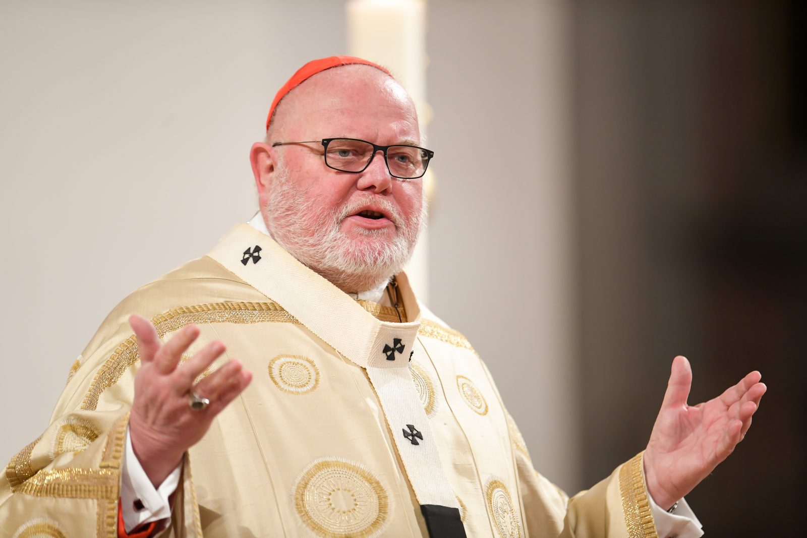 Kardinal Reinhard Marx soll das Bundesverdienstkreuz bekommen Foto: picture alliance/dpa | Tobias Hase