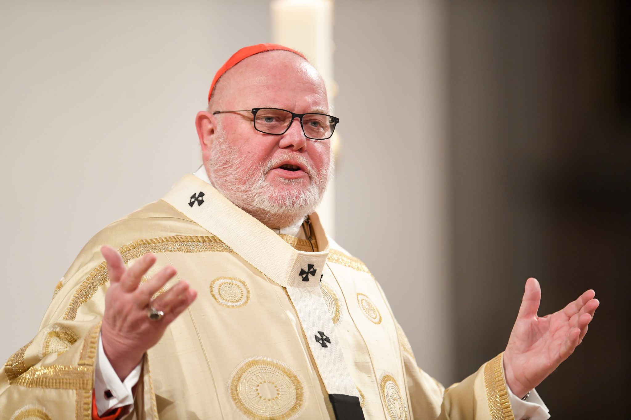Kardinal Reinhard Marx soll das Bundesverdienstkreuz bekommen Foto: picture alliance/dpa | Tobias Hase