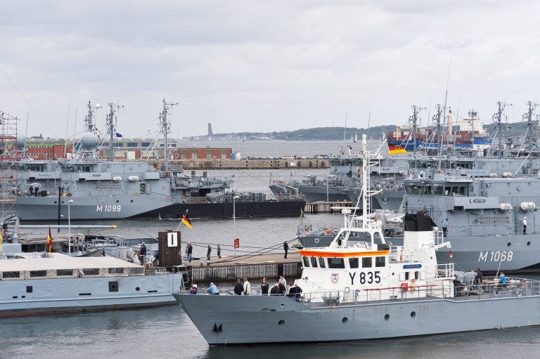 Der Tirpitzhafen heißt jetzt Marinestützpunkt Kiel-Wik