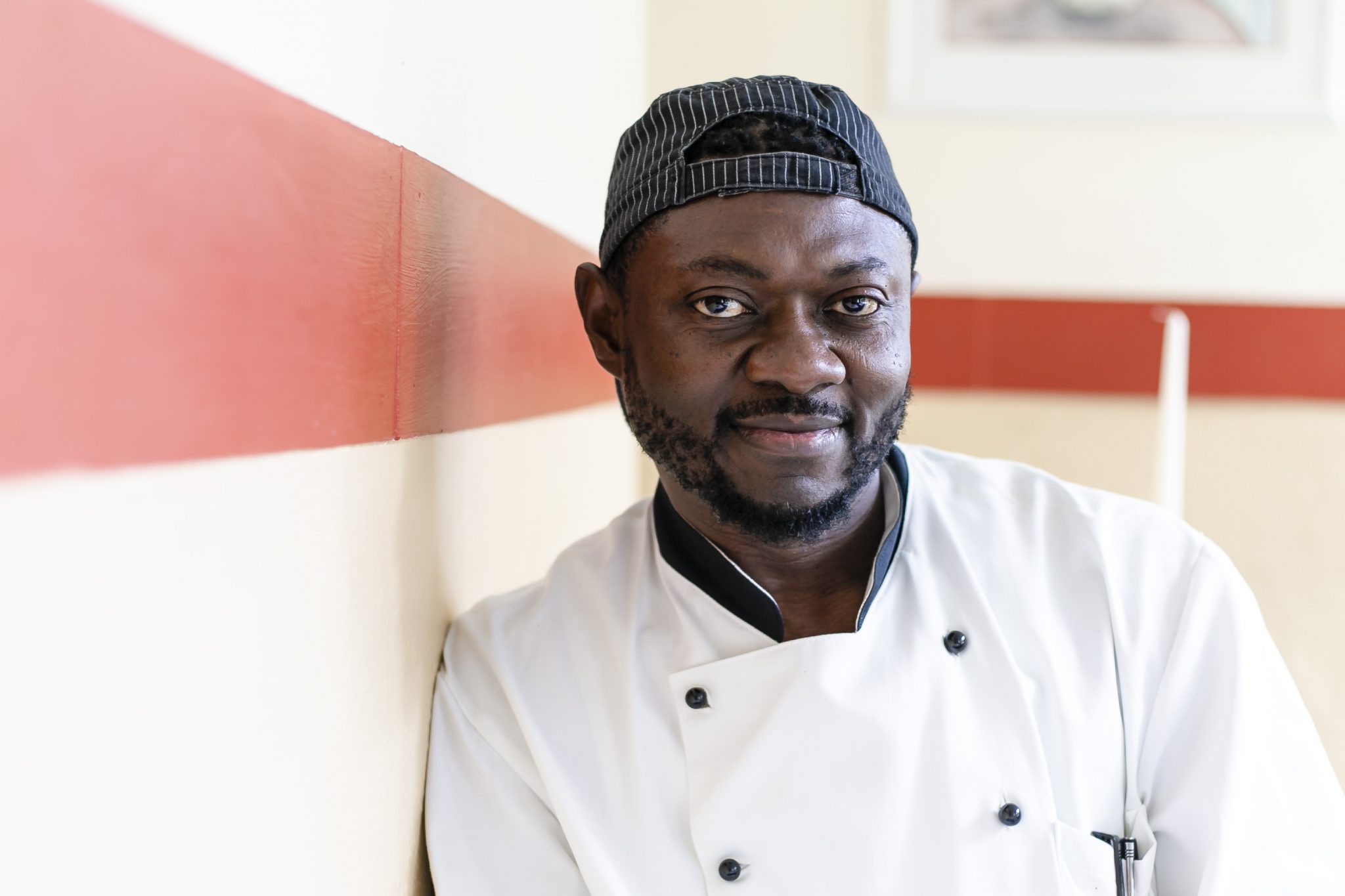 Andrew Onuegbu, Chef und Koch des Kieler Restaurant „Zum Mohrenkopf“