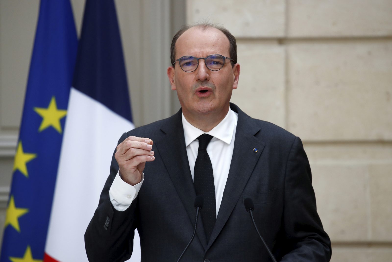 Frankreichs Premierminister Jean Castex Foto: Kritisiert Brandbriefe von Soldaten