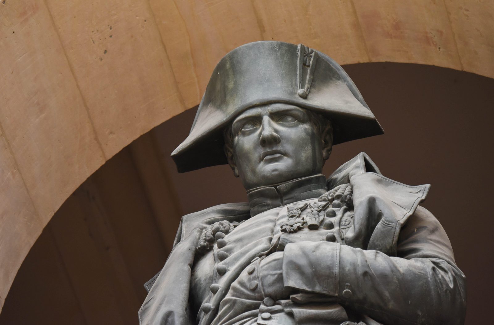 Statue des Imperators: Napoleon Bonaparte stieg vom Soldaten zum Kaiser auf Foto: picture alliance / Hans Lucas | Mehdi Chebil