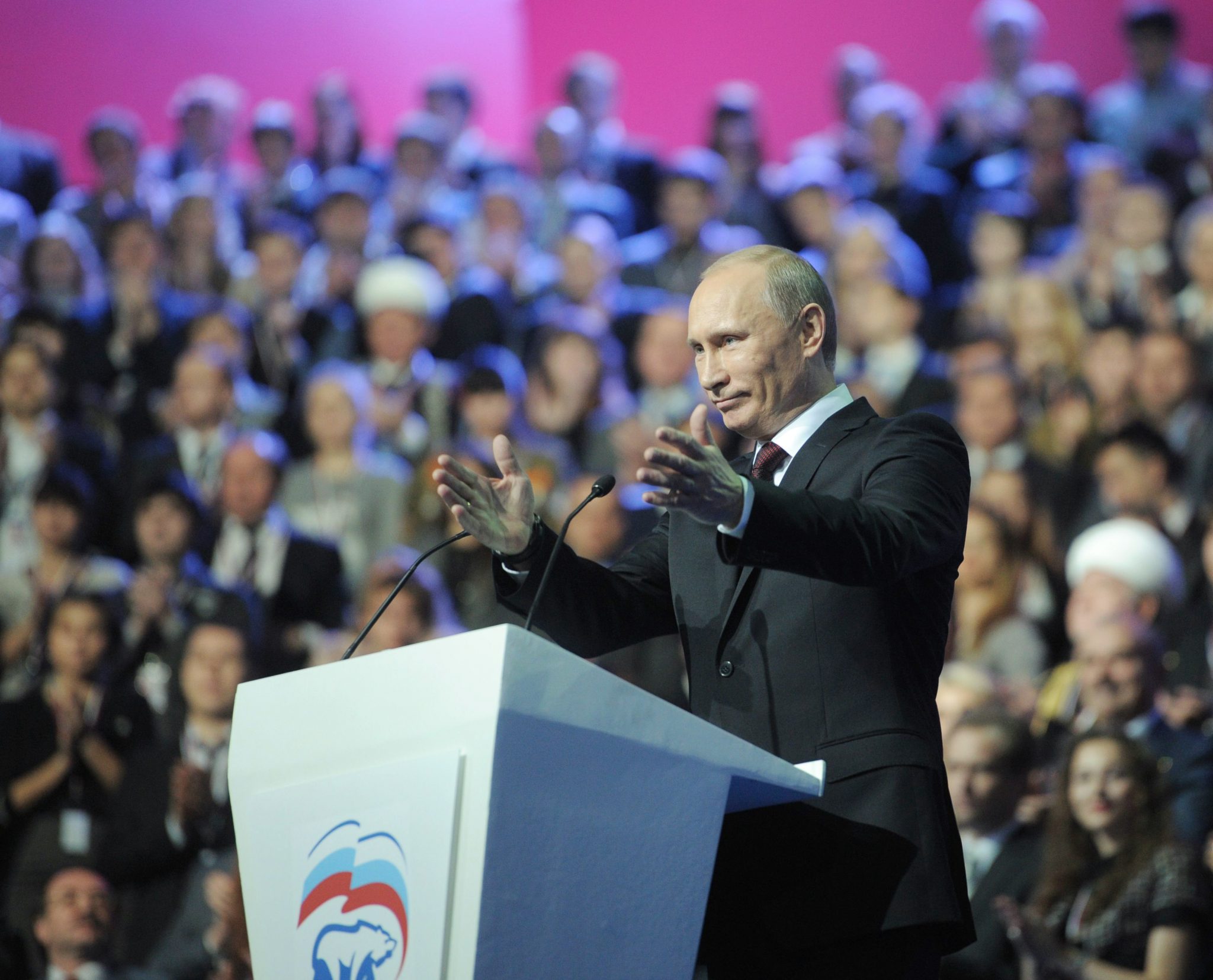 Rußlands Präsident Wladimir Putin: Bei Wahlumfragen zeigen seine Stammwähler Ermüdungserscheinungen