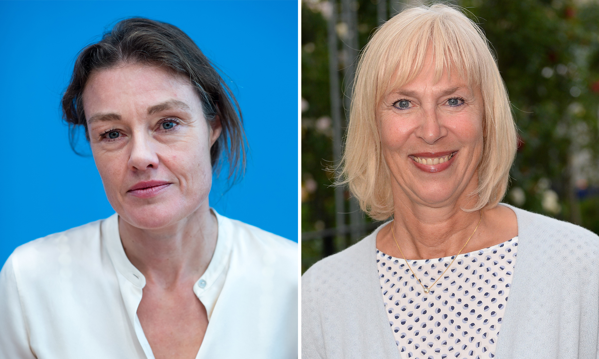 Katja Kraus (l.) und Gaby Papenburg: Für Frauenquote in allen Gremien