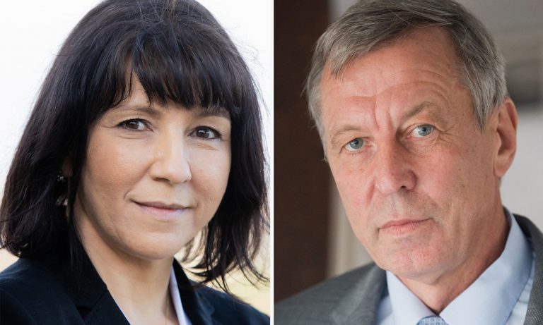 AfD-Bundestagsabgeordnete Joana Cotar und Joachim Wundrak